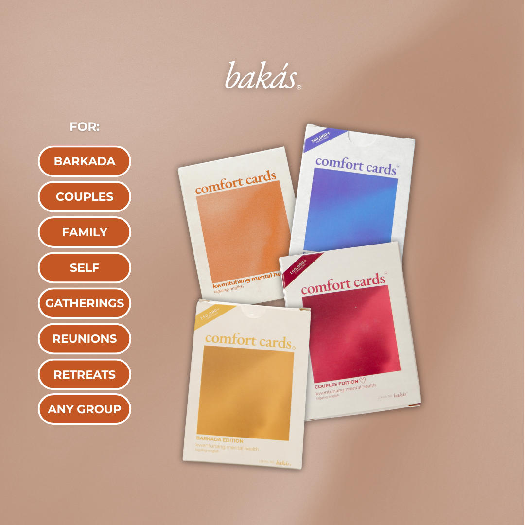 Comfort Cards (Version 1 + Couples Edition + Family Edition + Barkada Edition)