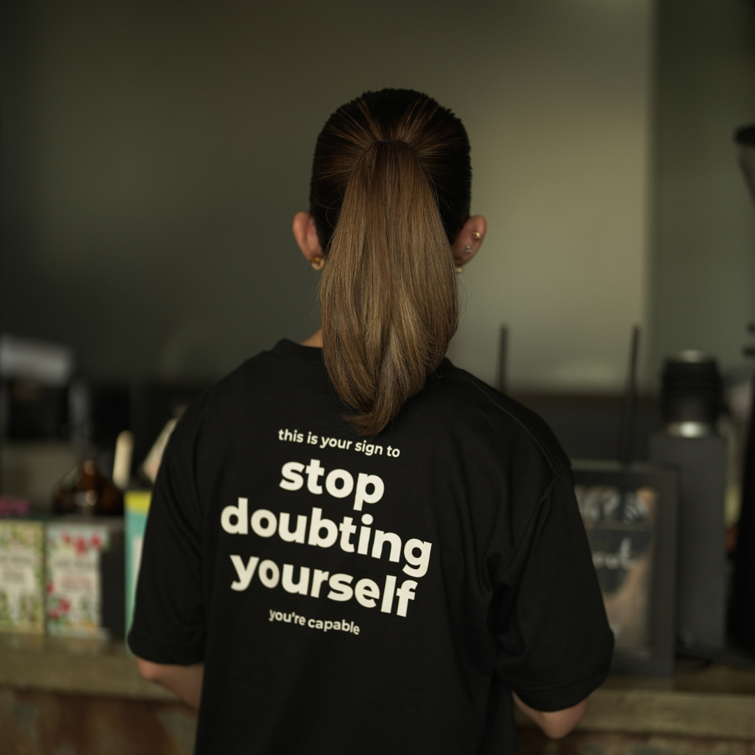 "Stop Doubting Yourself" Mental Health Shirt for All Genders