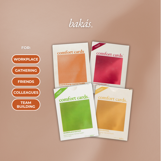 Comfort Cards (Version 1 + Couples Edition + Barkada Edition + Workplace Edition)