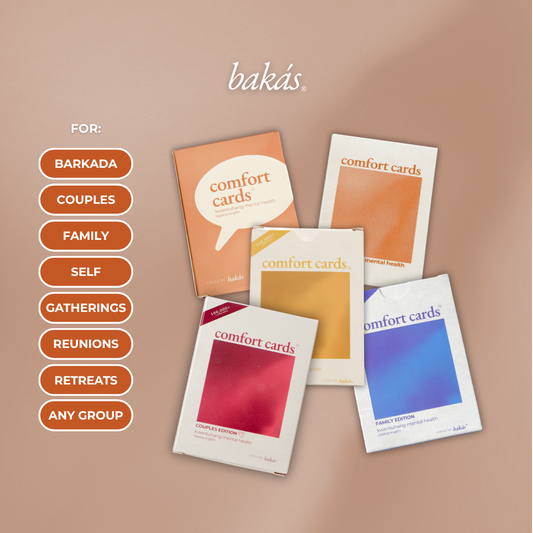 Comfort Cards (Version 1 + Version 2 + Couples Edition + Family Edition + Barkada Edition)