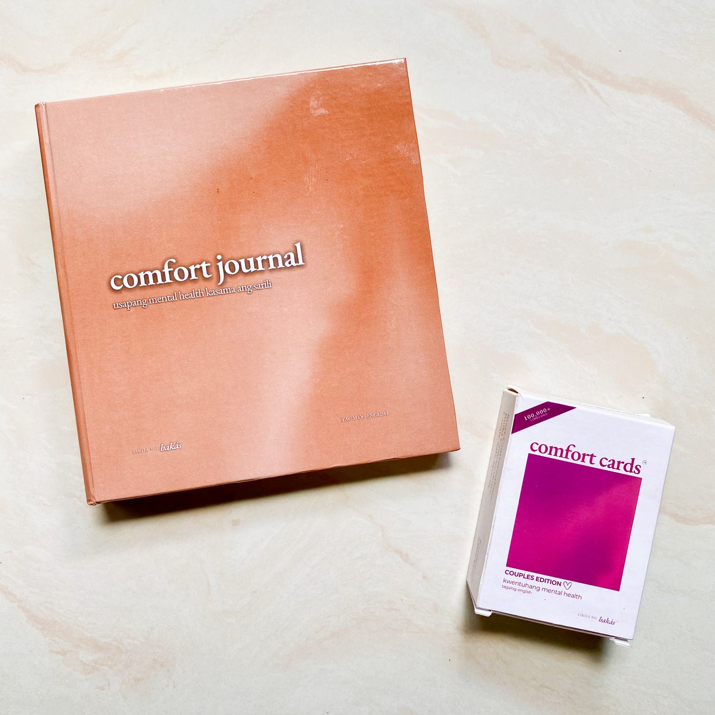 Comfort Bundle 4: Comfort Journal + Comfort Cards Couple Edition